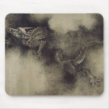 Chinese Dragon from Song Dynasty by Chen Rong Mousepad