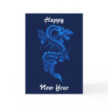 Chinese Dragon New Year Card