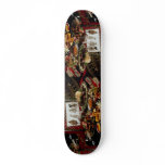 Chinese festive dinner plates skateboards