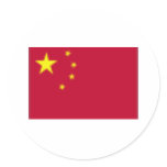 Chinese Flag stickers