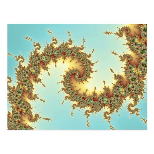 Chinese - Fractal Postcard