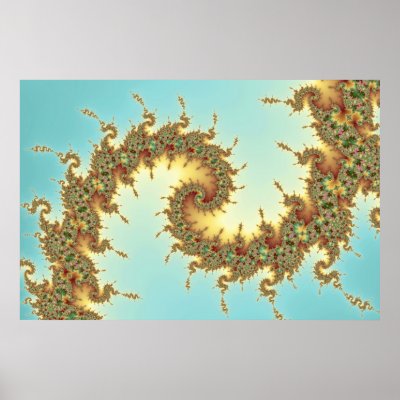 Chinese - Fractal Poster by fractronics
