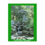 Chinese Garden Waterfall Post Cards