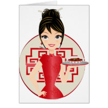 Chinese girl cards