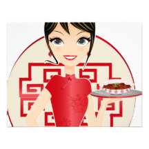 Chinese girl invites
