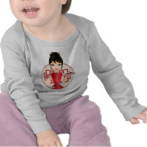 Chinese girl t-shirts