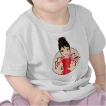 Chinese girl t-shirts