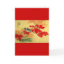 Chinese Gold and Red Floral Cards