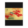 Chinese Gold and Red Floral Postcards