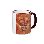 Chinese Happiness and Money God Mug