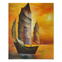 Chinese Junk Photo Art