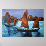 Chinese Junk posters
