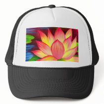 Chinese Lotus Water Lily Flower Art - Multi