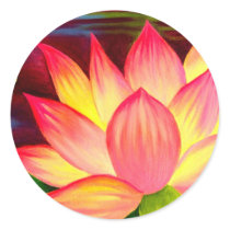 Chinese Lotus Water Lily Flower Art - Multi