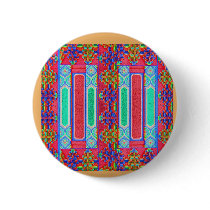 Chinese Lucky Designs - Doors n Patterns Pinback Button