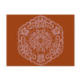 Chinese Medallion pink Postcards