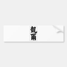 Chinese name for Carr 20500_4.pdf Bumper Stickers