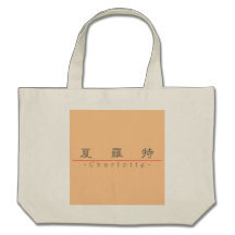 Chinese name for Charlotte 20060_2.pdf Tote Bags