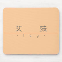 Chinese name for Ivy 20163_2.pdf Mouse Pad