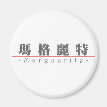Chinese name for Marguerite 20226_3.pdf Fridge Magnets