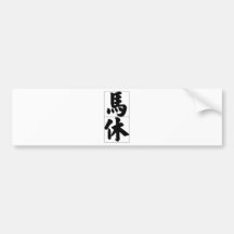 Chinese name for Matthew 20717_4.pdf Bumper Sticker