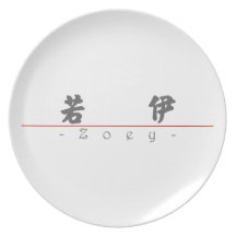 Chinese name for Zoey 21027_4.pdf Party Plates