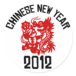 Chinese New Year 2012 stickers