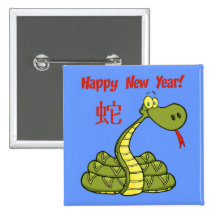 Chinese New Year Button