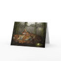 Chinese New Year Card With Tigers Year Of The Tige