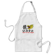 Chinese New Year Dragon 2012 Apron