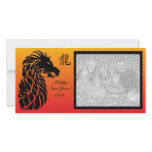 Chinese new year dragon photo card photo cards