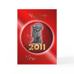 Chinese New Year Happy New Year 2011 rabbit cards