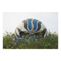 Chinese opera mask, Chiayi, Taiwan Photo