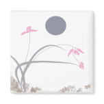 chinese orchids magnet