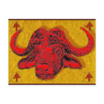 Chinese ox post cards