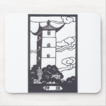 Chinese Pagoda Mouse Mats
