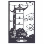 Chinese Pagoda photo sculptures