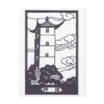 Chinese Pagoda Post Card