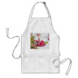 Chinese peach blossoms aprons