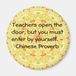 Chinese Proverb Fridge Magnet
