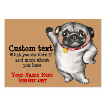 Chinese PUG business card template