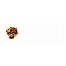 Chinese Red Dragon Business Cards