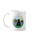 Chinese Shar Pei (black #6) mugs