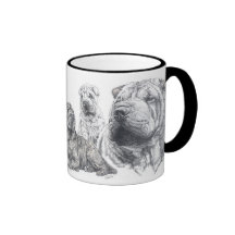 Chinese  Shar Pei Mugs