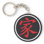 Chinese sign family keychains
