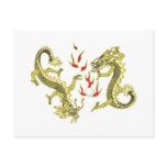 Chinese Style Dragons postcards