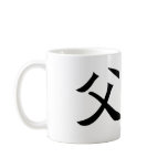 Chinese Symbol for father mugs