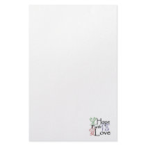 'Chinese symbols' stationery