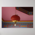 Chinese Temple Interior Print