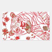 Chinese Tiger Astrology Sticker